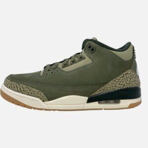 Size 12.5M- Air Jordan 3 Retro Family Affair Medium Olive/Sequoia